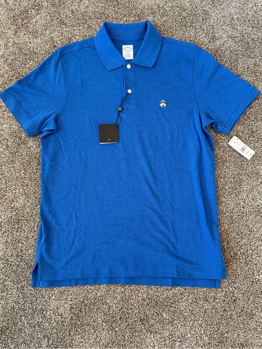 Brooks Brothers Supima Cotton slim fit Polo (BRAND NEW) men’s Sz Medium RN93986